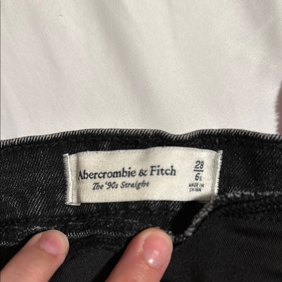 Abercrombie & Fitch Black Maternity Jeans - Picture 3 of 4